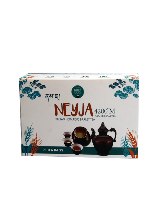 Ney Ja - Barley Tea, Caffeine Free Herbal Tea, Roasted Himalayan blue barley. Health Drinks, coffee substitute.